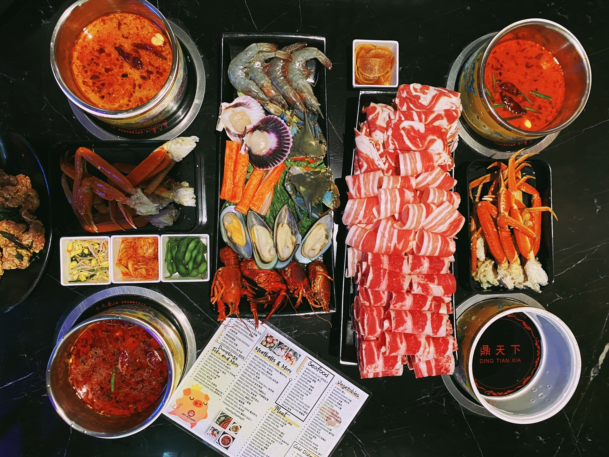 The role of seafood in hot pot